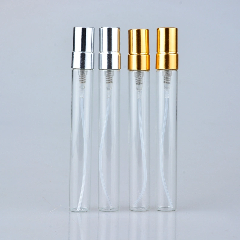 10ml viaje portátil Refillable Perfume Atomizer Spray Fragrance botella vacía Mini Perfume marbling aluminio Maquillaje agua botella de spray