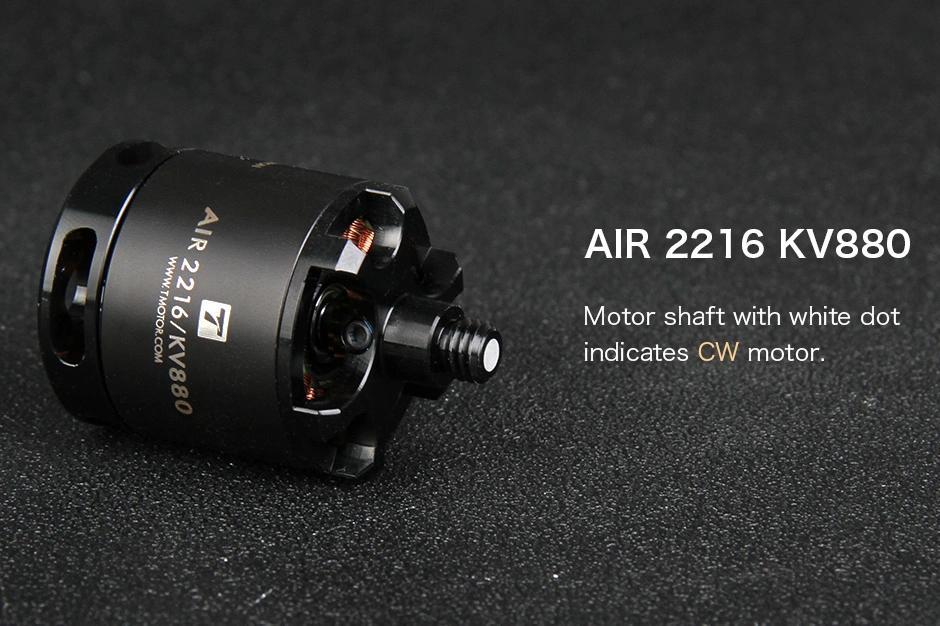 T-Motor Air Gear 450 FPV Motor, Prop, ECS Set für RC Racing Drohne, Quadcopter, Multirotor