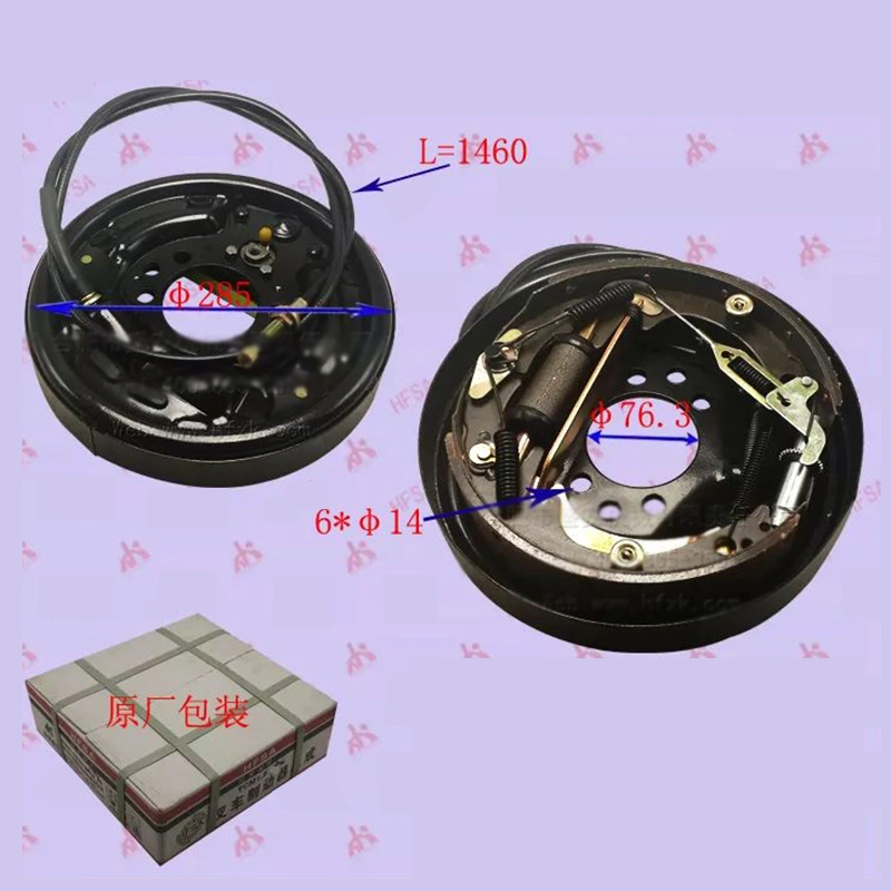 Pièces de rechange pour chariot élévateur ensemble de frein de roue gauche pour Heli 1-1,8 tonne OEM 21233-70301