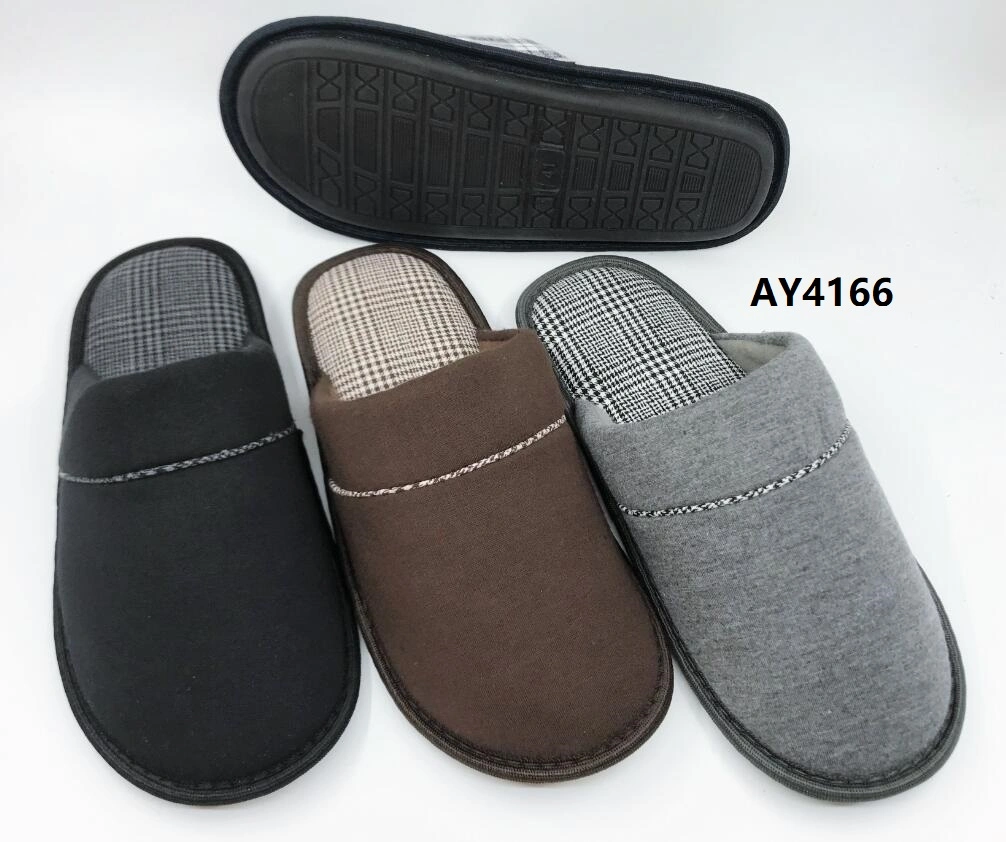 2021 Newest Collection Cloth Material Good Sale Man Indoor House Shoes