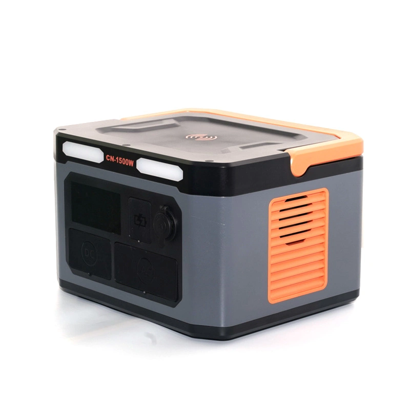 1500W with Multiple Security Protection Electric Portable Power Station