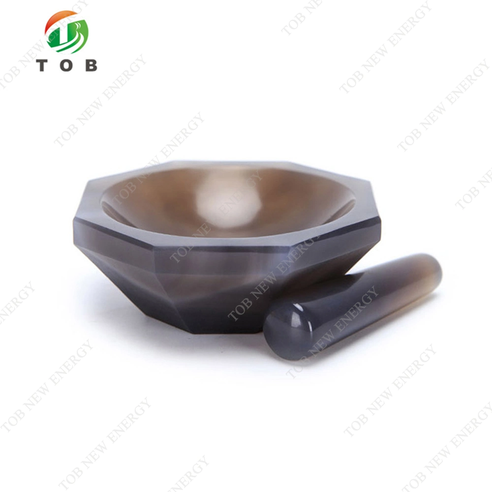 Laboratory Quality First Class Abrasion Resistant Agate Grinding Bowl