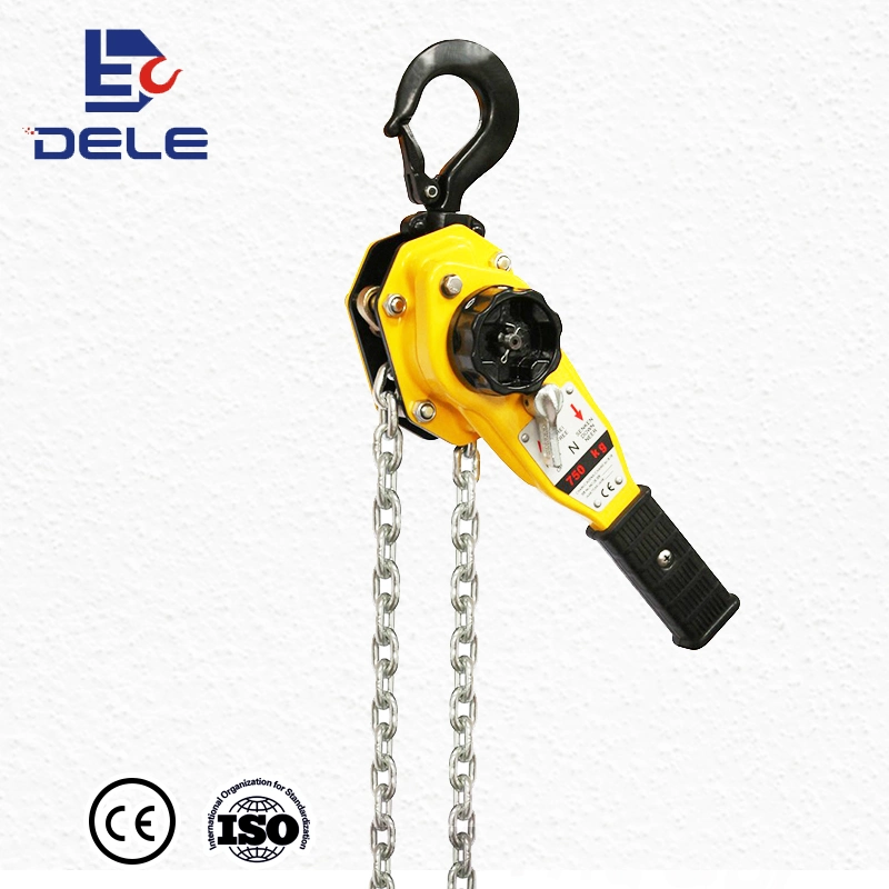 Dele Dh 6t Manual Hand Chain Lever Hoist Lever Hoist Chain Block on Sale