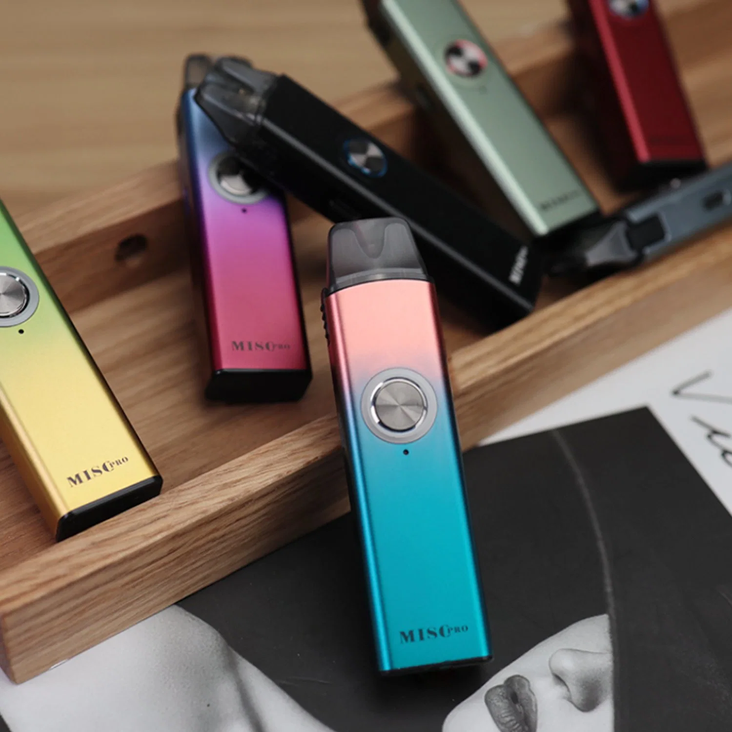 2021 El más reciente Univapo Miso Kits PRO 7colores disponibles desde Univapo Vape Kit Pod