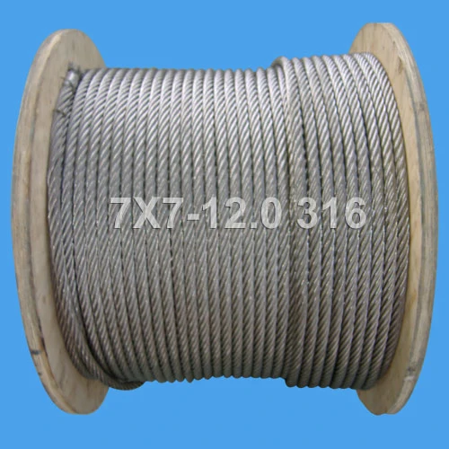 7X7-12.0 Stainless Steel Wire Rope for Protecting Mesh (DSCF0508)