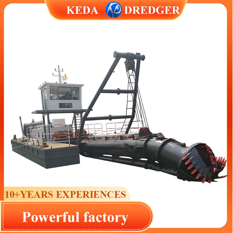 Keda Machinery Sea Sand Mud Dredging Ship for Depth 6.0 to 25.0 M