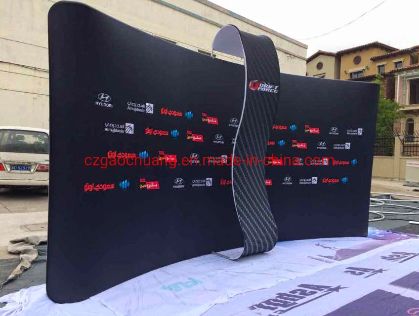 10'x20' Pop Ez Wave Fabric Exhibition Display Booth Stand