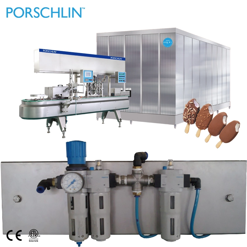 PPG-C5 5000PCS/H Extrusion Ice Cream Machine Ice Cream Cut Machine