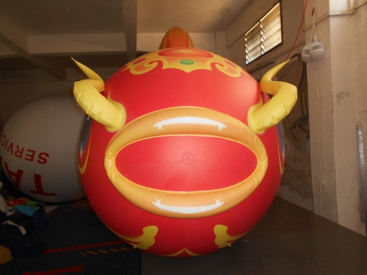 Boyi Balloon Advertising Inflatable Dolphin Inflatable Golden Fish