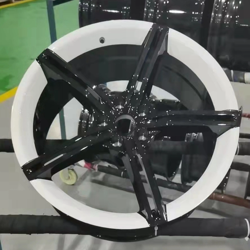 As Rodas Forjadas de personalizado preto 6061 T6 liga de alumínio forjado Rodas de automóveis de passageiros