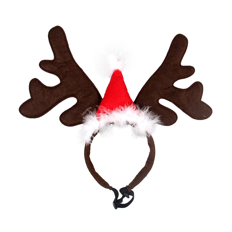 Christmas Pet Hair Accessory Hair Loop Headband for Dogs