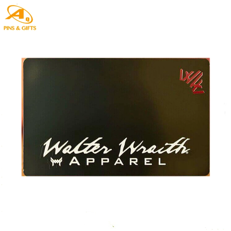 Fashion Plastic Contactless Stainless Blank Card Steel Custom Metal Name Business Card