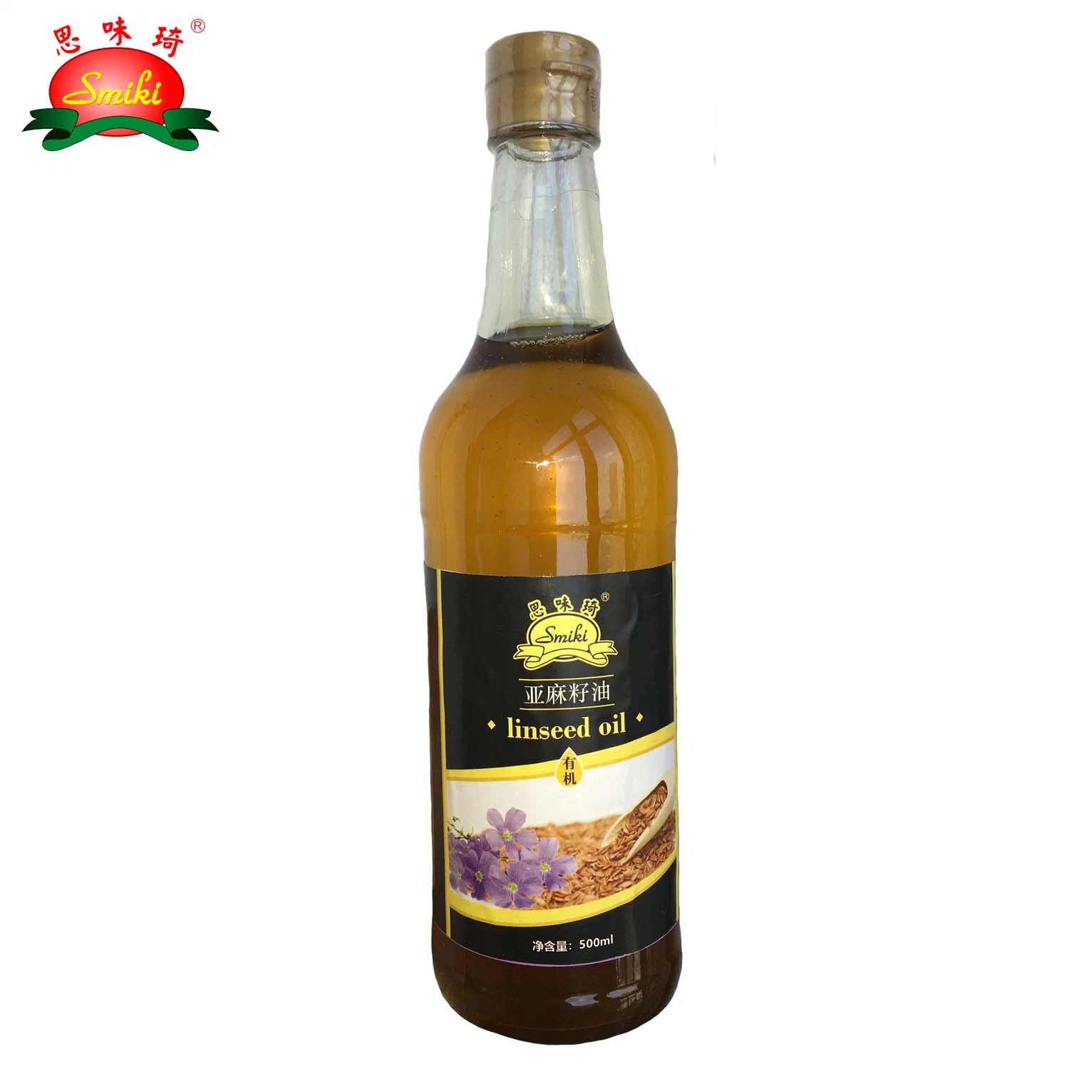 Kosher Refined Linseed Oil/Flaxeed Oil 500ml with Naturally Process & Vatamin for Cooking