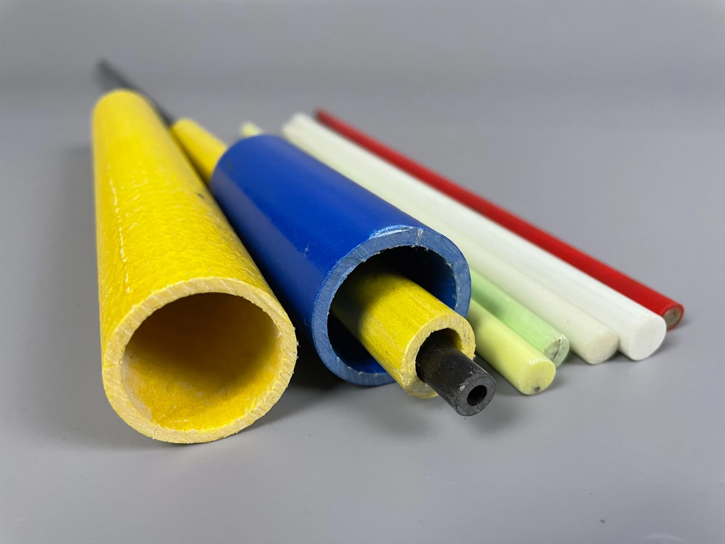 Custom High quality/High cost performance  Fiberglass Pultrusion Fiberglass FRP GRP Profiles