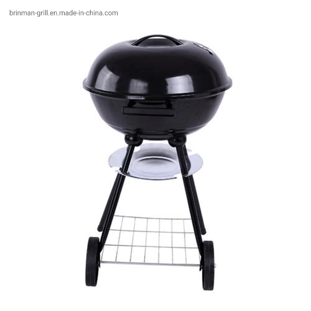 2021hot Selling Outdoor Garden 22 Inch Two Wheels Portable Large Patio Classic Kettle Charcoal Grill