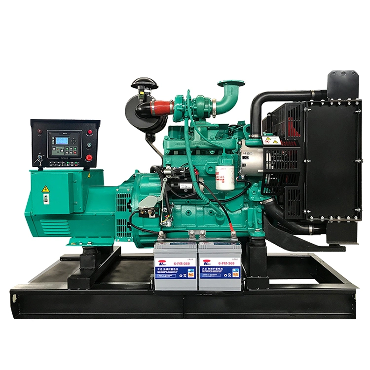 15kw 187.5kVA 24kw 30kVA Air Cooling DC Open Type Site Use Diesel Generator Set Cummins for Yofen