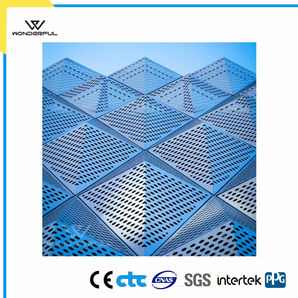 3mm Cassette for 3D Curtain Wall Art Curtain Wall Kinetic Facade