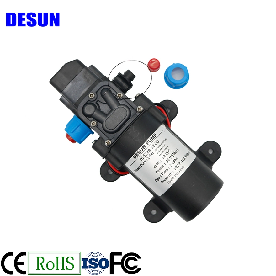 12V 24V DC Micro Suction House Electronic Hot Circulation Water Booster Diaphragm Pump