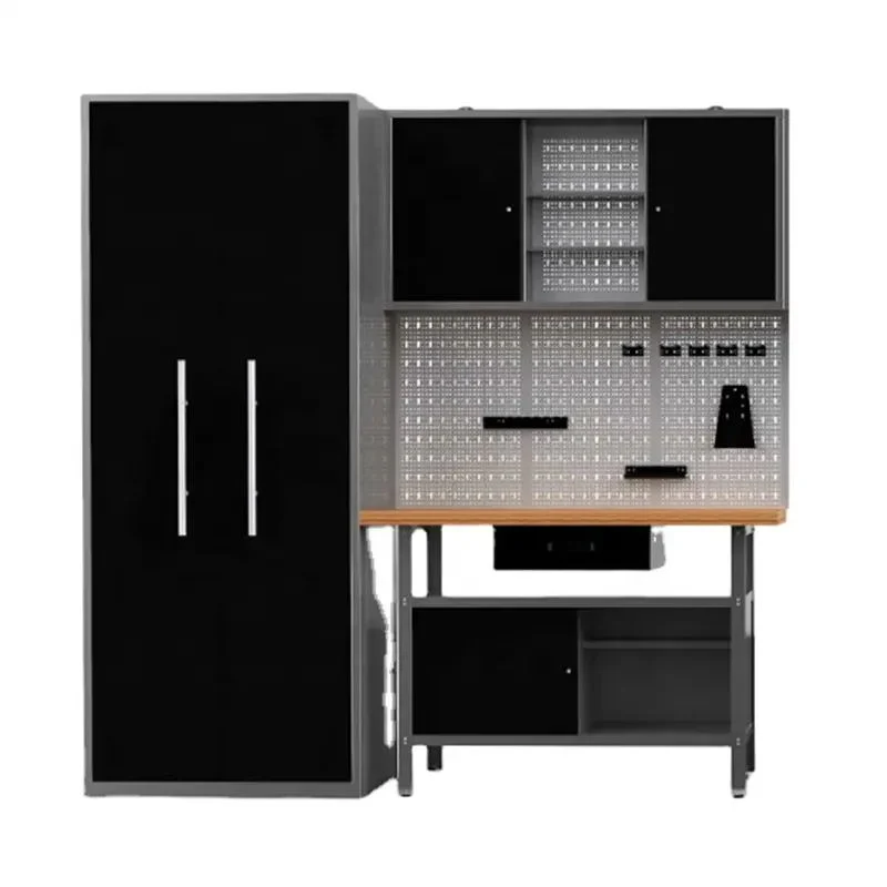 Atelier de garage Outils d'armoire à outils métalliques chariot à outils mobiles Avec tiroirs boîtes
