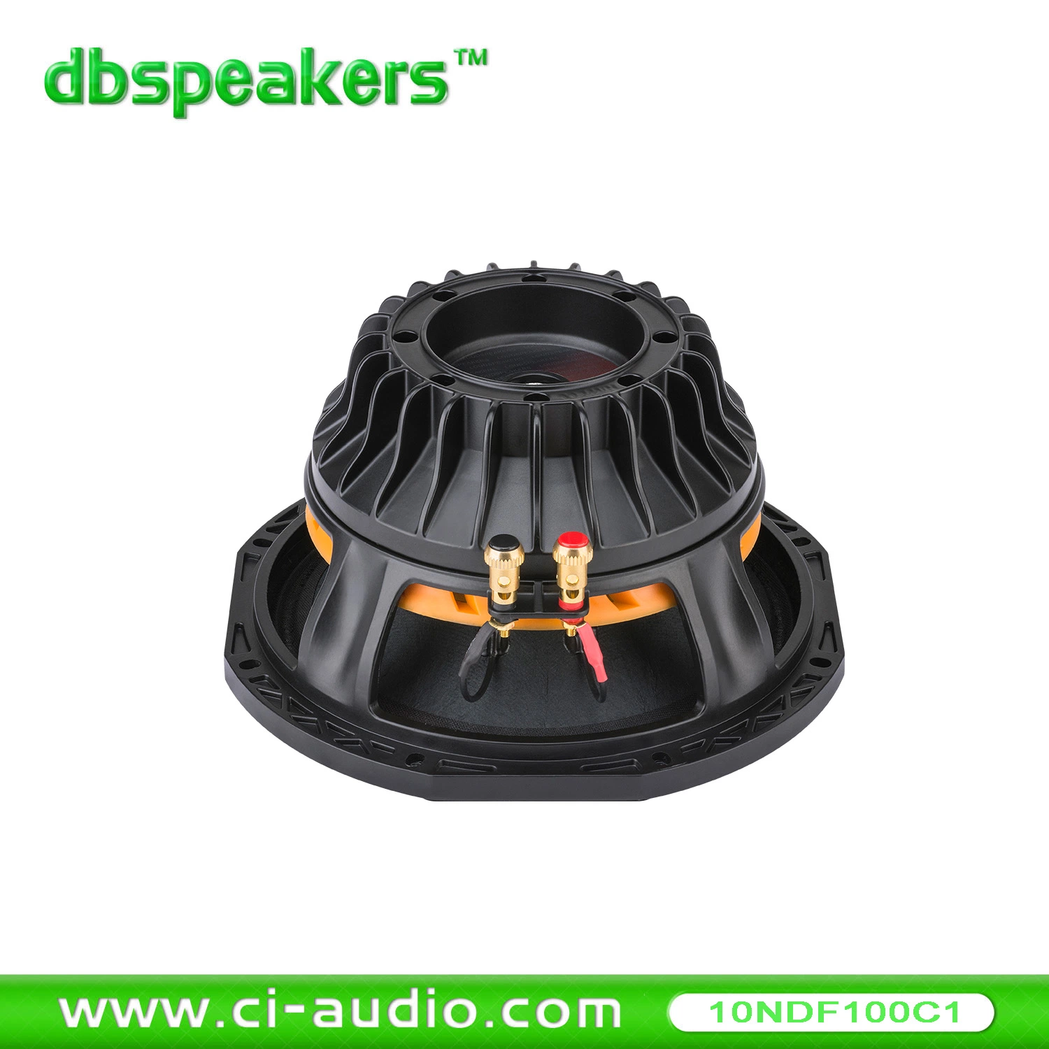 Professional 10 Altavoces de neodimio de '' altavoz vertical de 1200 vatios.