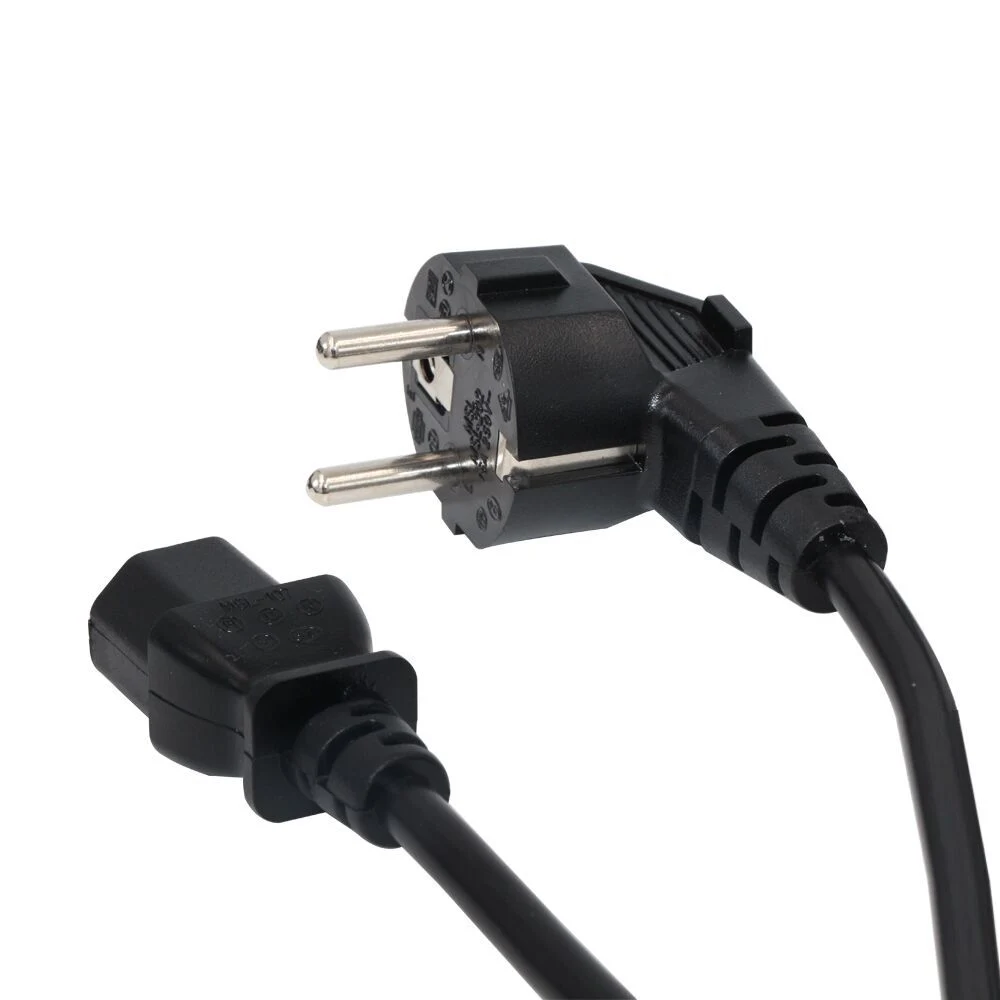 3 Pin 0.75-1.50mm2 Kc Approved Power Cord with H05V2V2-F Flexible Wire&Cable