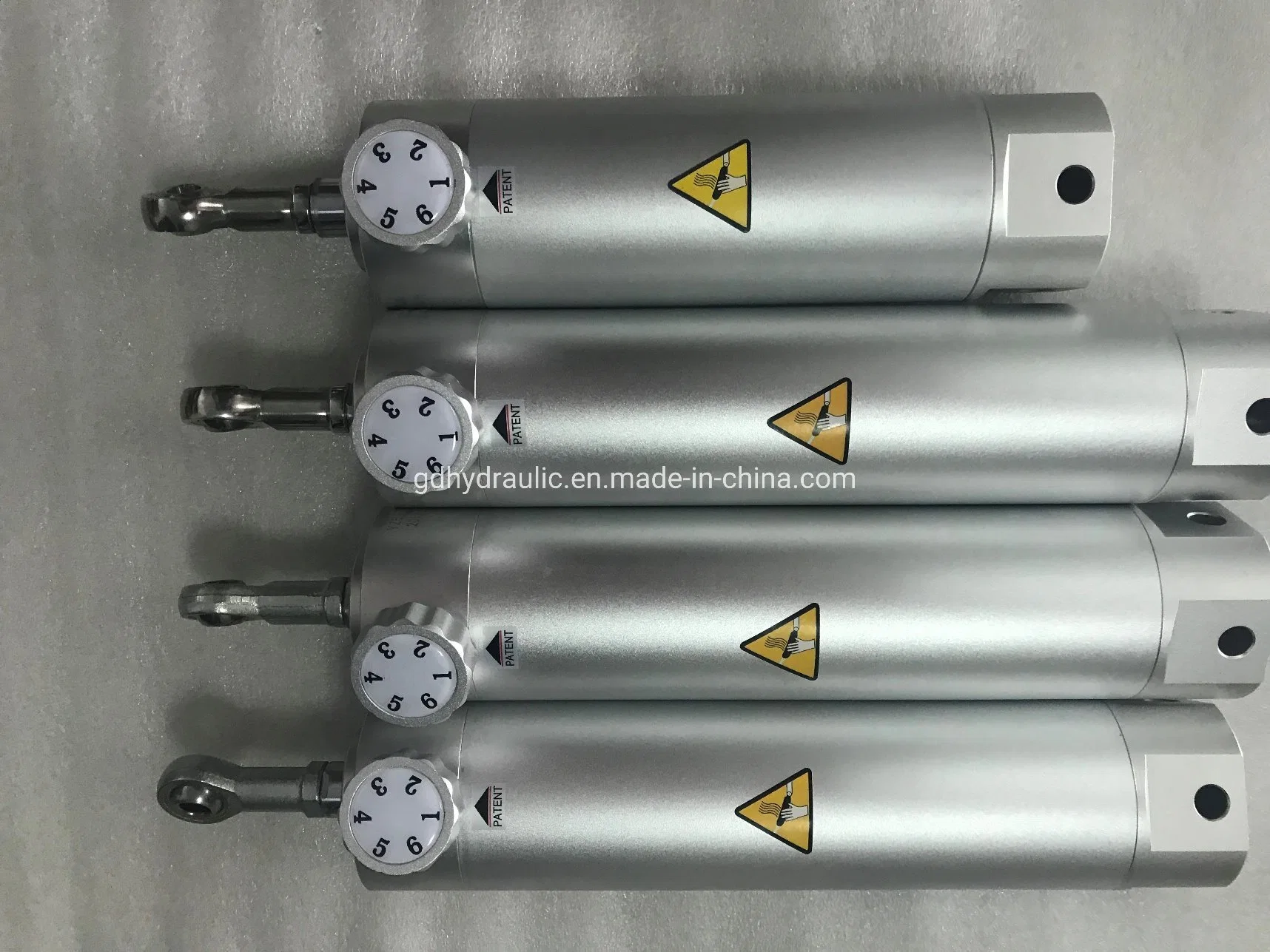 Fitness Hydraulic Damper Aluminum Hydraulic Cylinder with 6 Resistance Force Stages