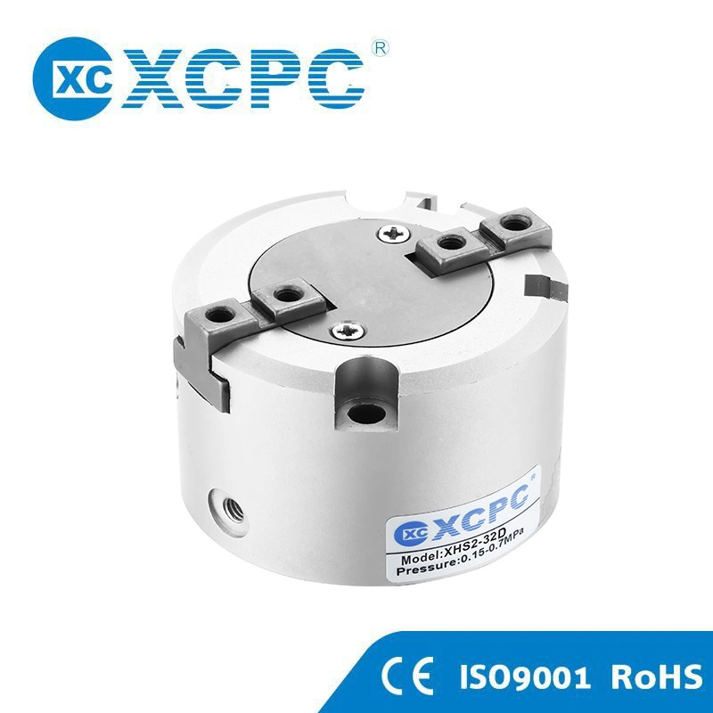 Xhs3 Series Three Fingers Double Acting Air Gripper Cylinder