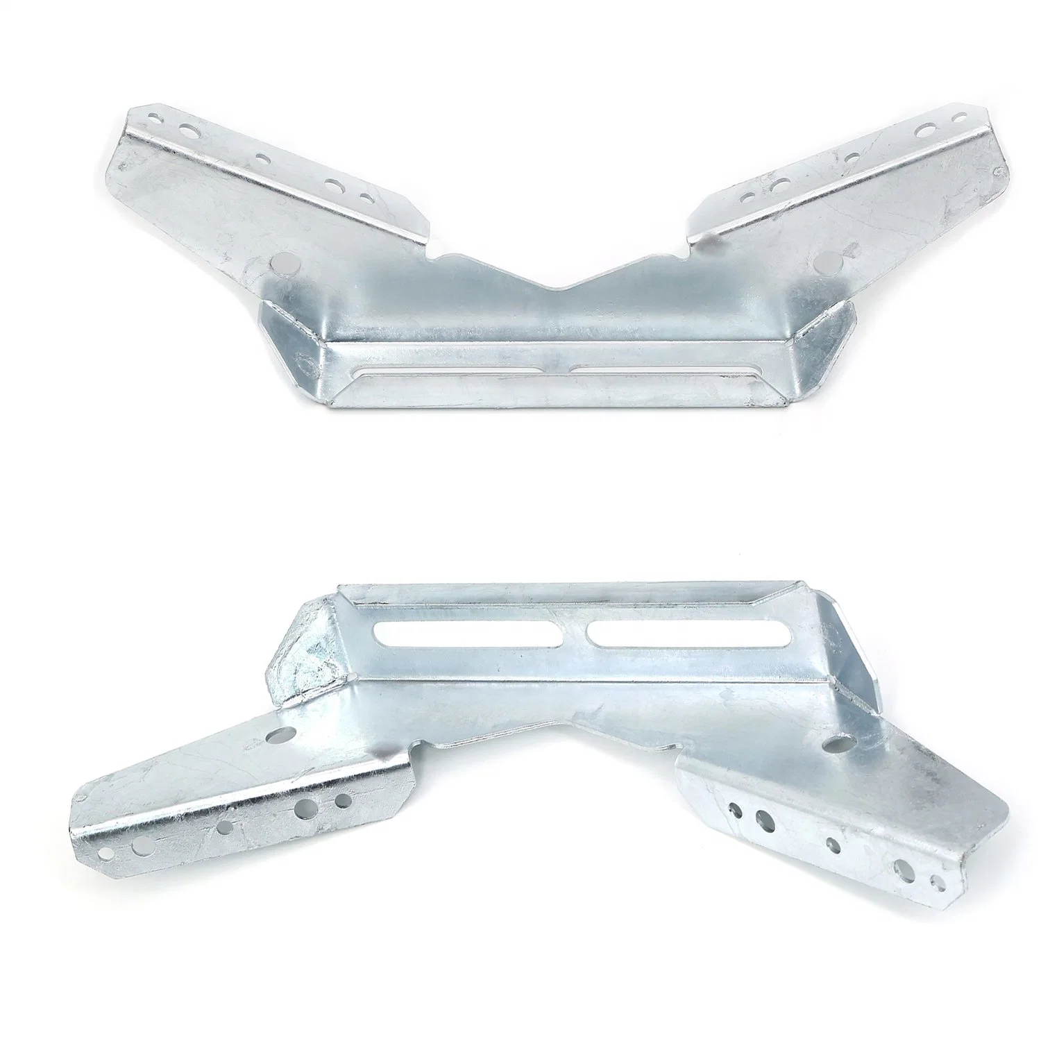 Pontoon Wing Brackets Berth Retraction Boat Pontoon V-Wing Bracket Bunk Relleno de piezas de remolque del barco