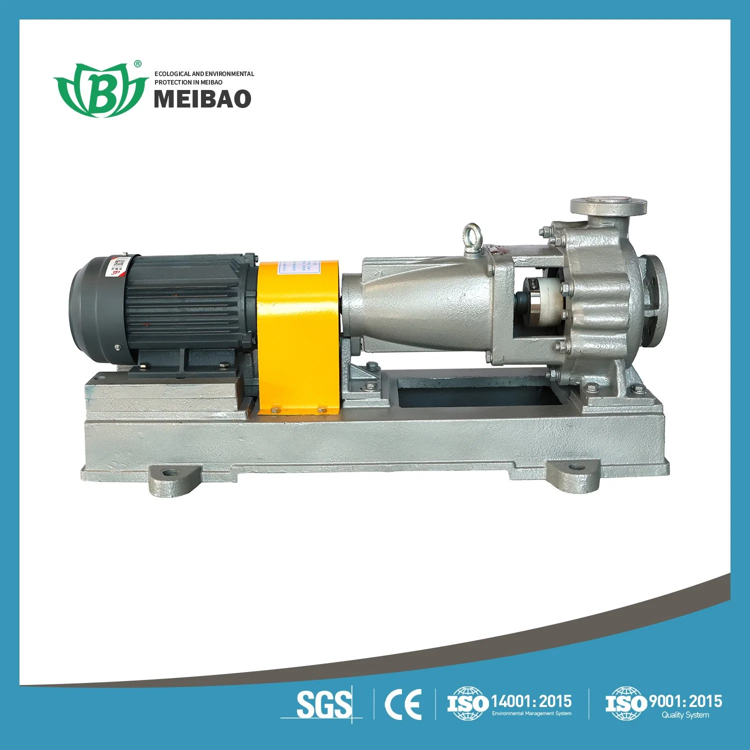 Anti-Acid&Alkali Fluoroplastic Alloy Centrifugal Pipingpump for Sewage and Wasterwater Treatment