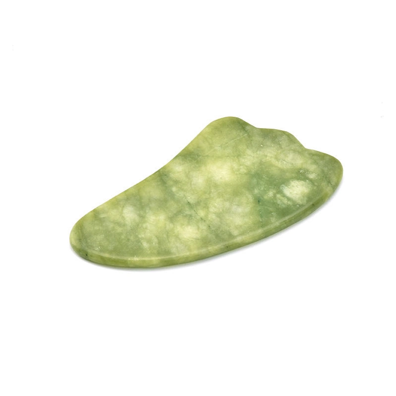 Daily Use Body Skin Massager Gua Sha Stone Jade Roller with Custom Logo