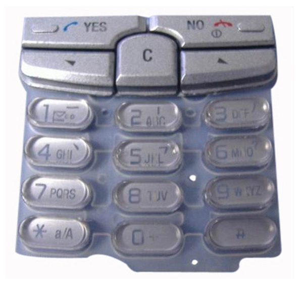 Customized Actuation Force Strict Curves Rubber Buttons Carbon Pills Conductive Rubber Keypads for Auto Parts