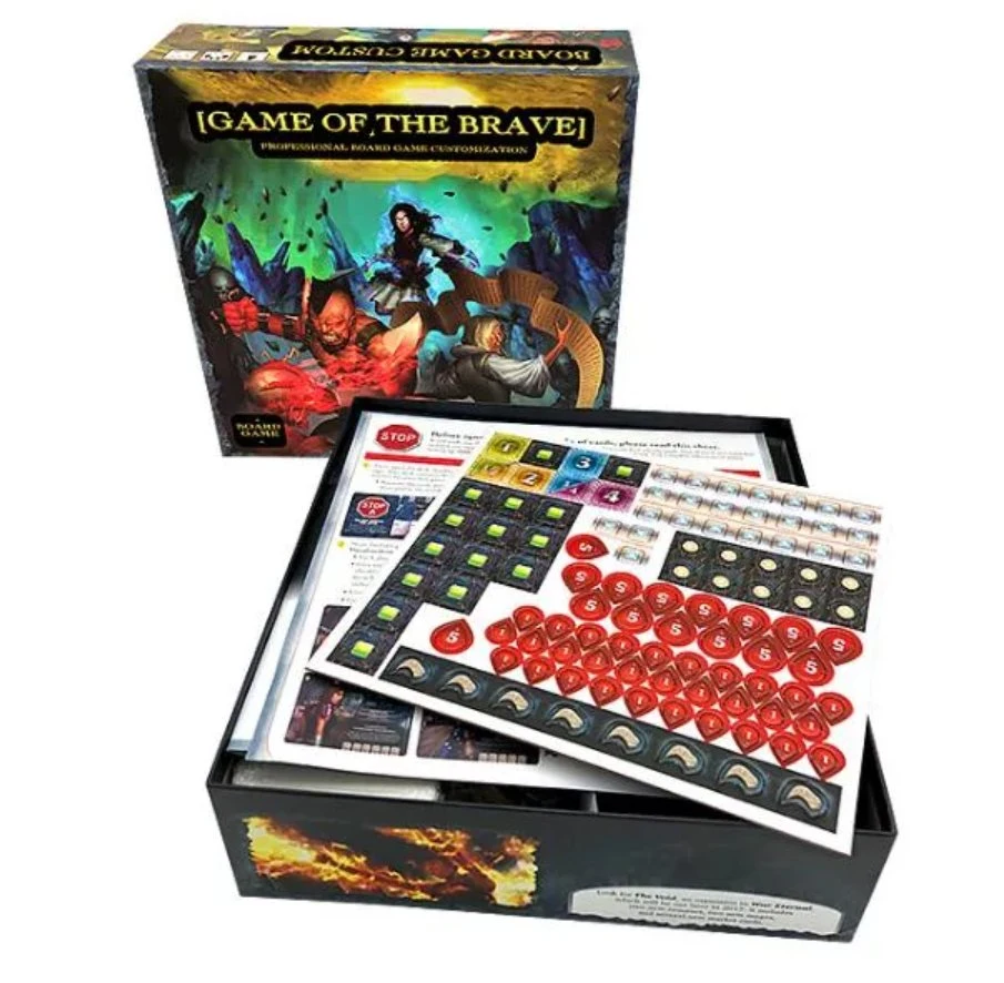 Los niños de la familia personalizado parte de tarjeta de memoria plegable Box Set juego de mesa de plástico de papel Juegos de Mesa adultos sexo viajar Naipes jugar divertido juego de mesa