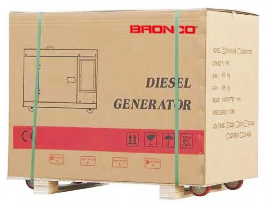 Generador de diesel de bastidor abierto Bronco 10KW