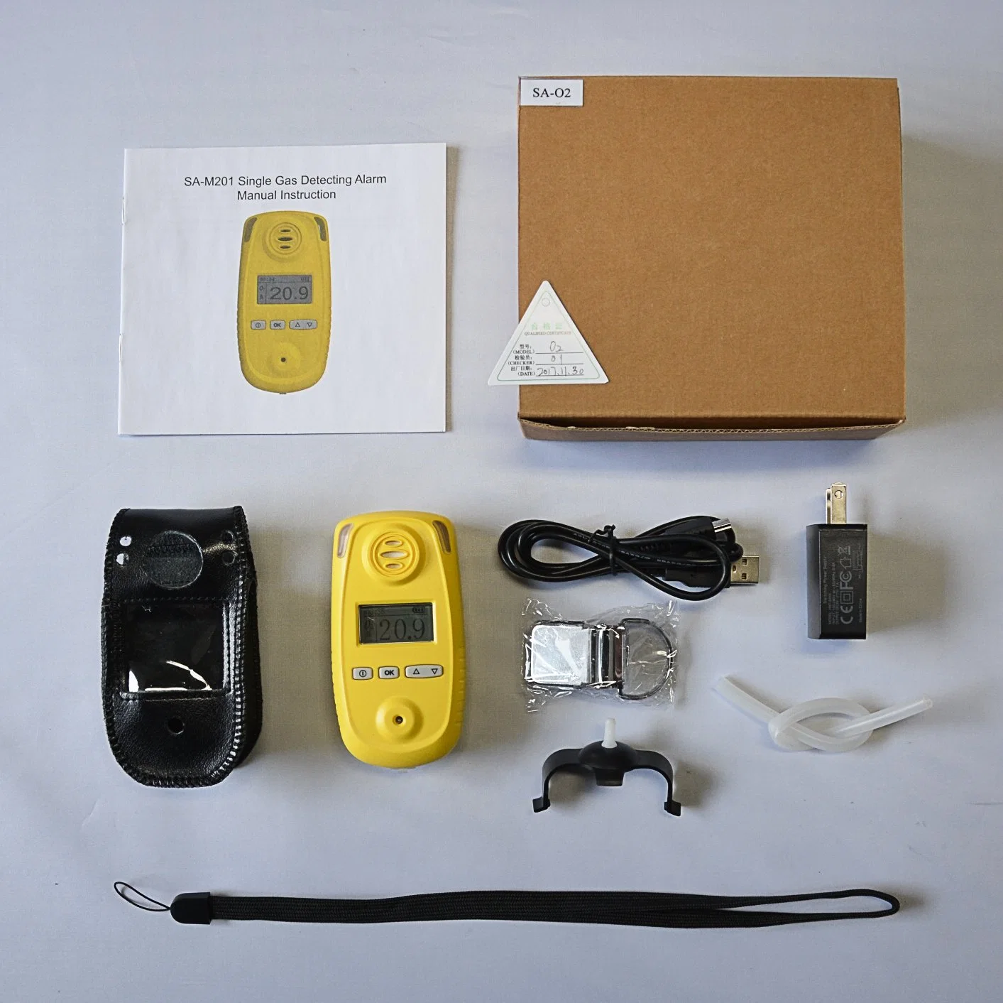 Portable Ozone Gas Detector O3 Gas Monitor for Personal Safety