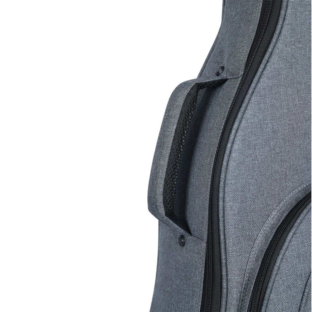 Wholesale/Supplier Beige Grey Color 39 Inch Classic Guitar Bag 900d Cationic Oxford Cloth 41inch Acoustic Guitar Foam Bag (BGW7018)