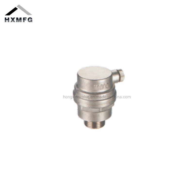 Male Chrome Plate Brass Thread Connect Air Vent