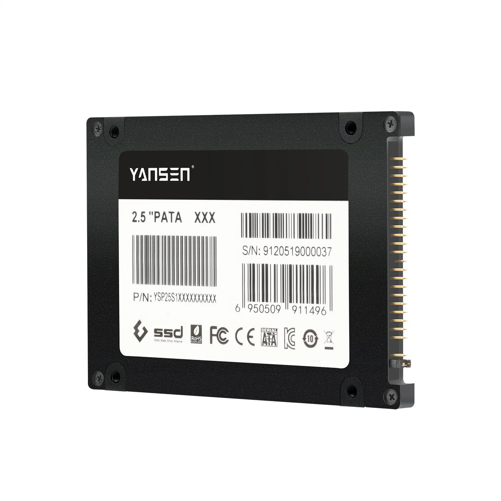 Yansen IDE de 2,5 pulgadas/PATA SLC SSD MLC/SSD interna de alta velocidad para los sistemas integrados y todo-en-uno PC