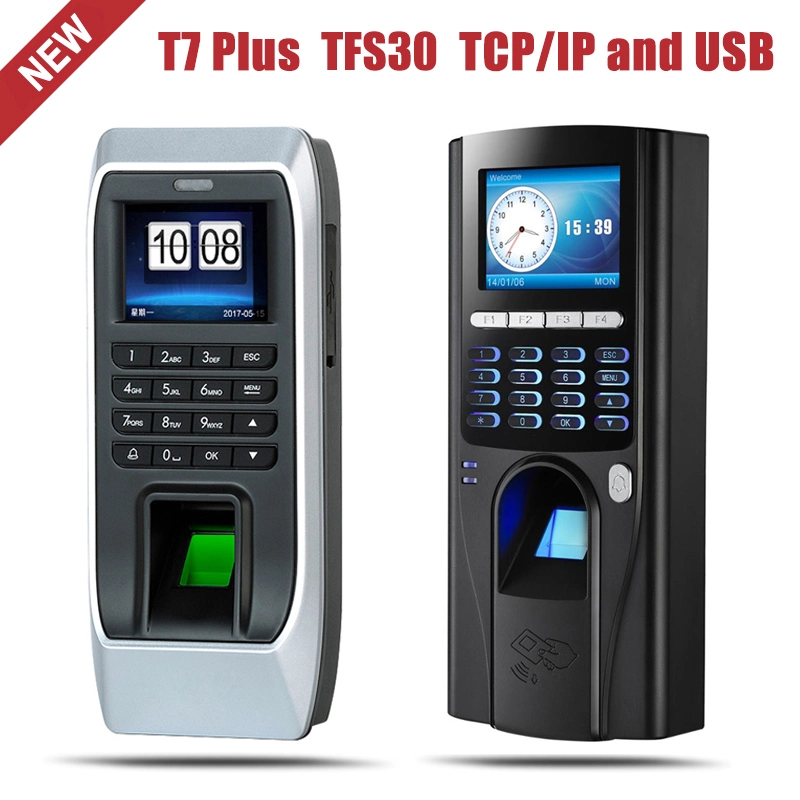 2.4inch HD Screen Biometric Fingerprint Access Control with Wg in and out Support English and Spanish