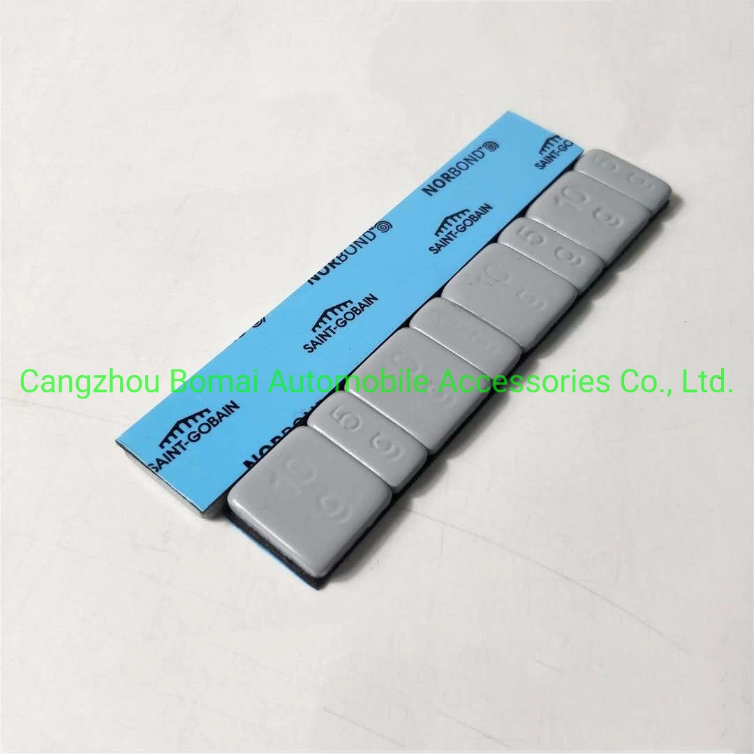 Car/Auto Repair Tool (5+10) G*4/5g*12 Fe Adhesive/Stick Wheel Balance Weight with Blue Easy/Peel Tape