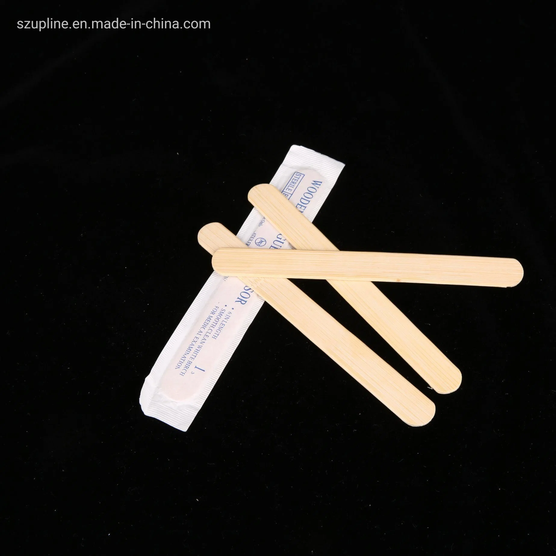 Different Size Adult Child Wooden Disposable Sterilized Tongue Depressor