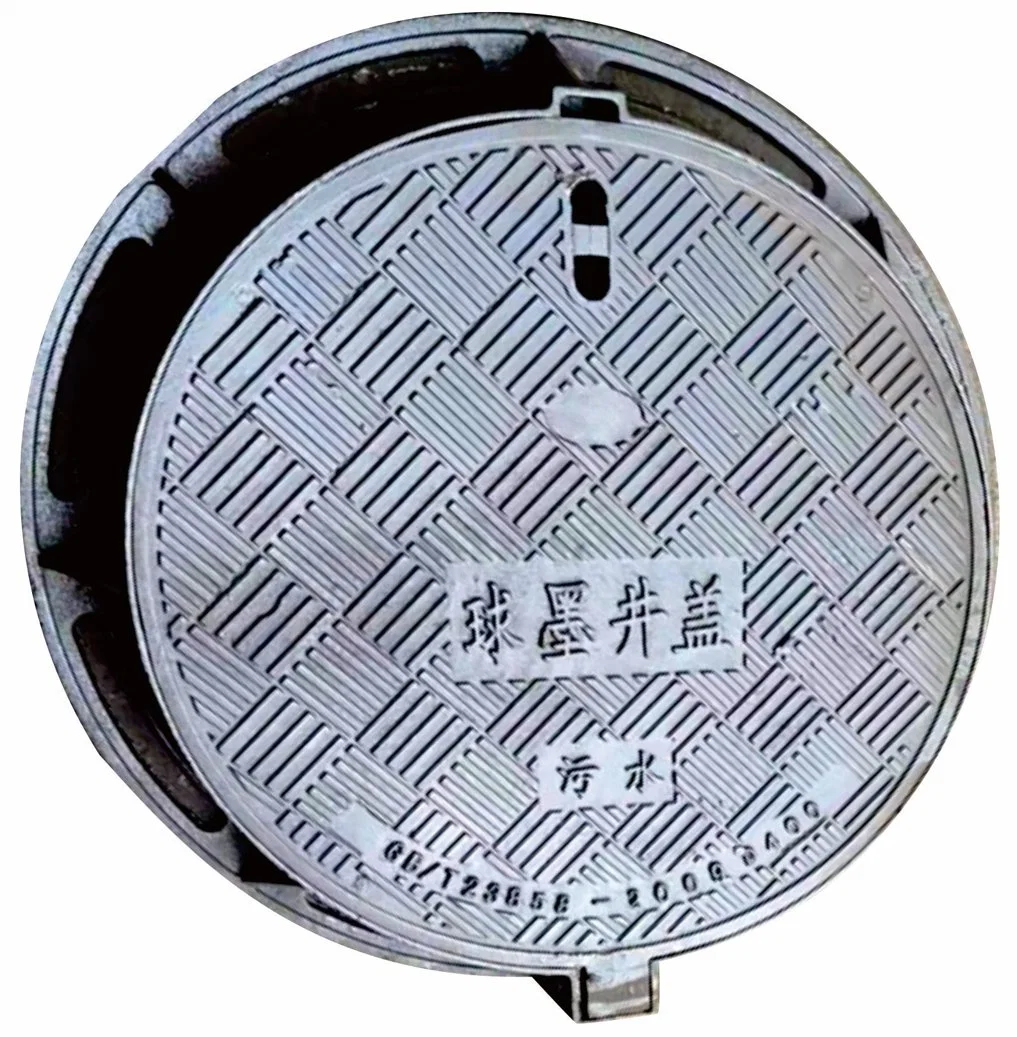 Cast Iron Manhole Cover for Euro Market with ISO Certificate E600 Standard