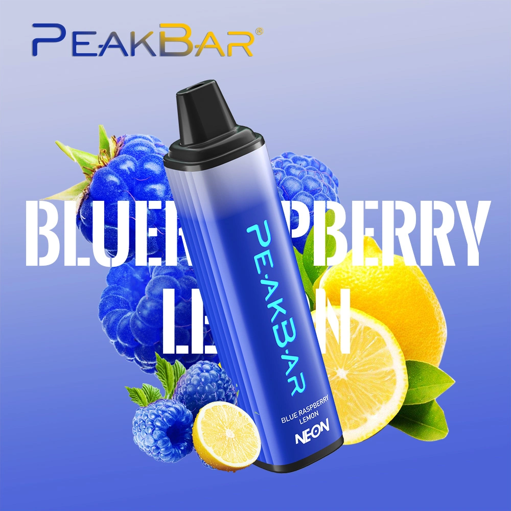 China Vape Factory Peakbar Neon Wholesale/Supplier Vamped Hot 6000 Puffs 14ml 5% Nicotine Rechargeable E Cigarette Disposable/Chargeable Vape E Cig