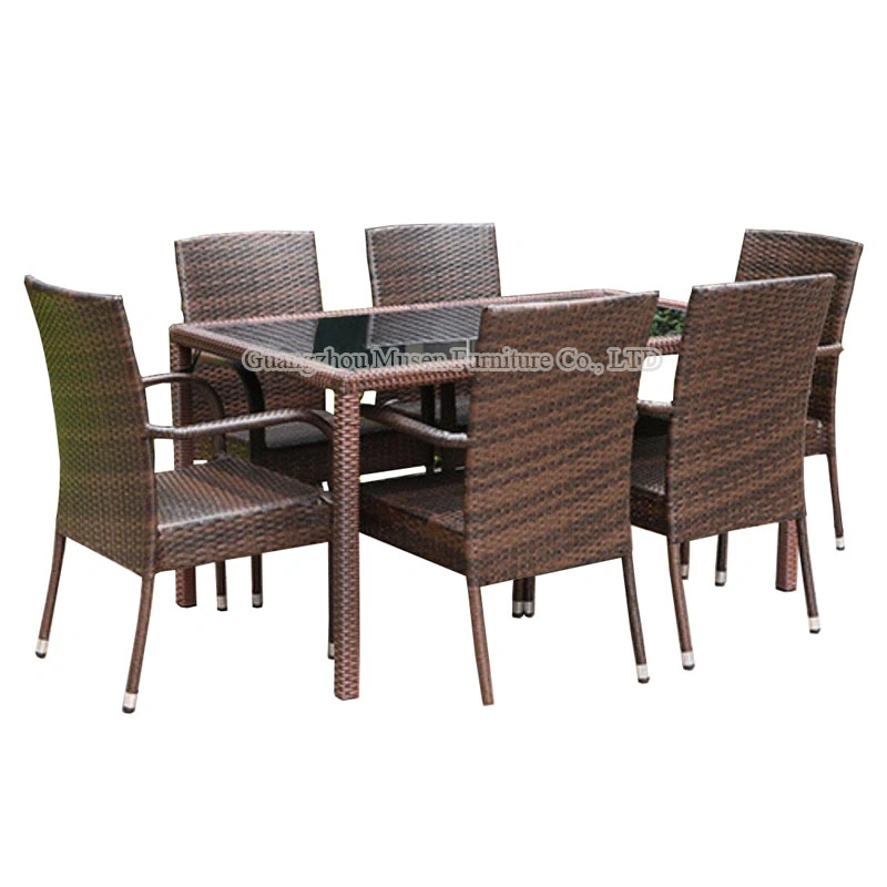 Garden Furniture Outdoor Rattan Cube Set Dining Wicker Patio Table Sets