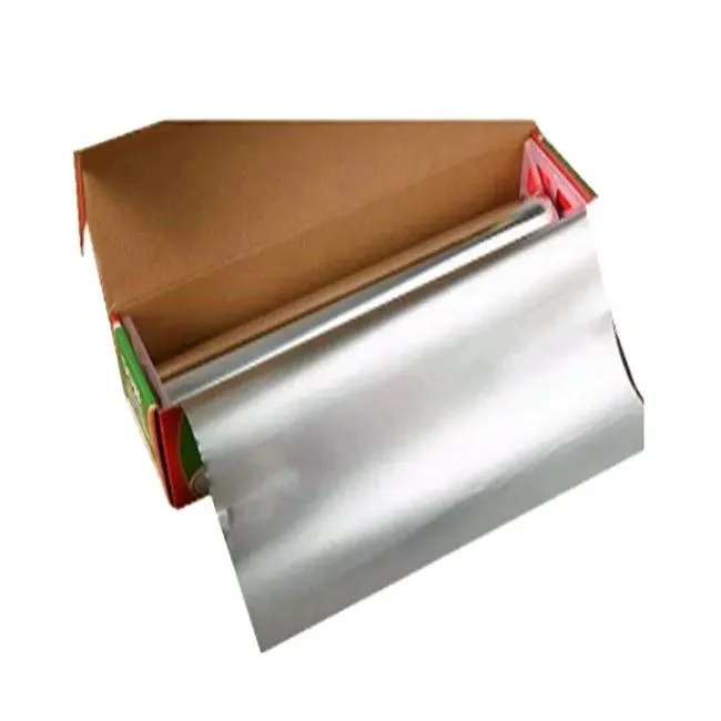 Aluminum Foil Roll 3003 3004 8011 Household Food Usage Aluminum Foil Packaging Paper