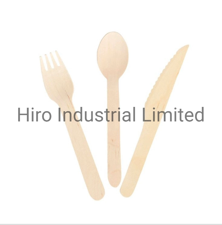 Manufacture Disposable Wooden Knife and Fork Cutlery Sets