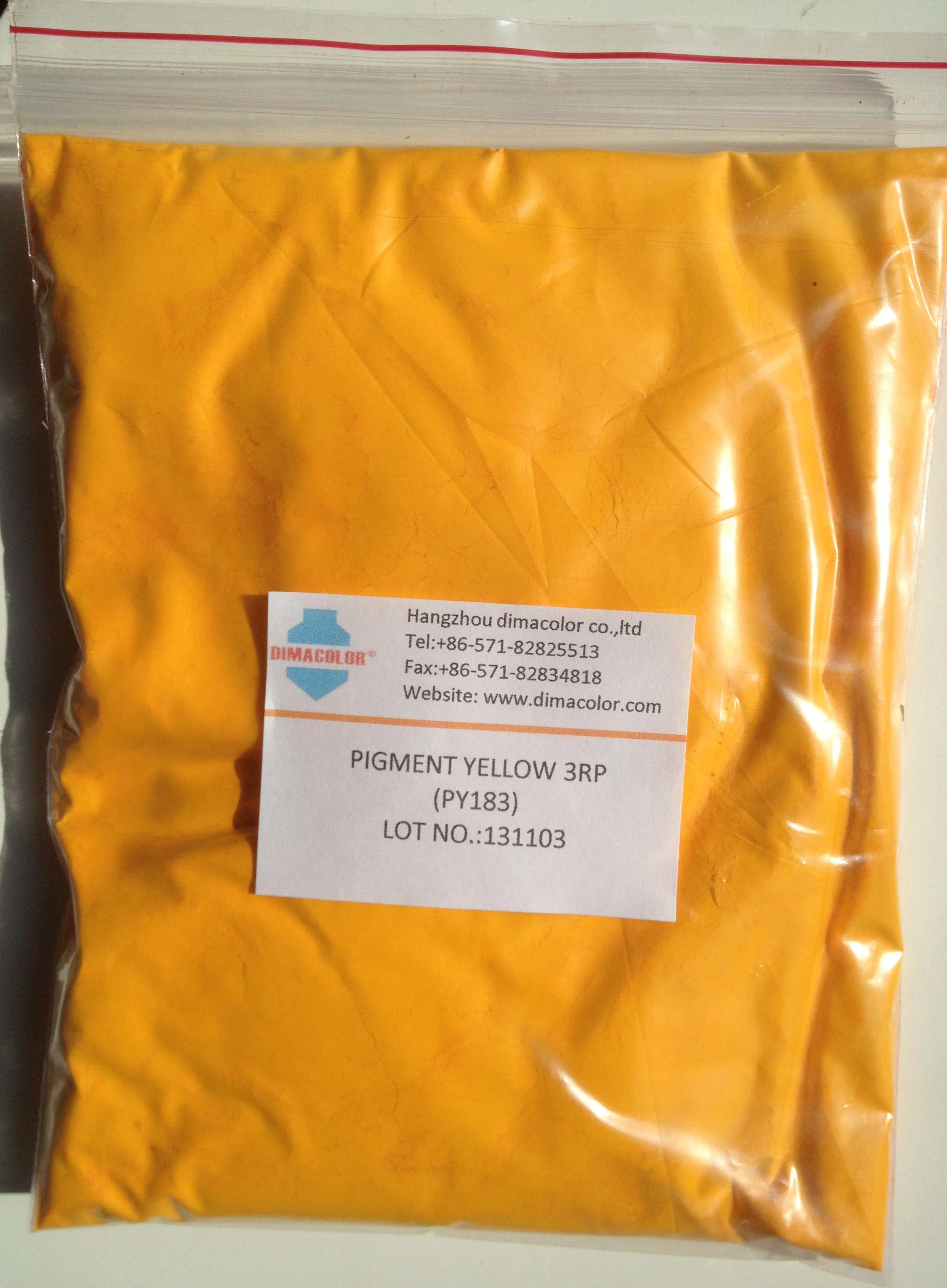 Pigmento amarelo RP 183 para revestimento de tinta de masterbatch de plástico
