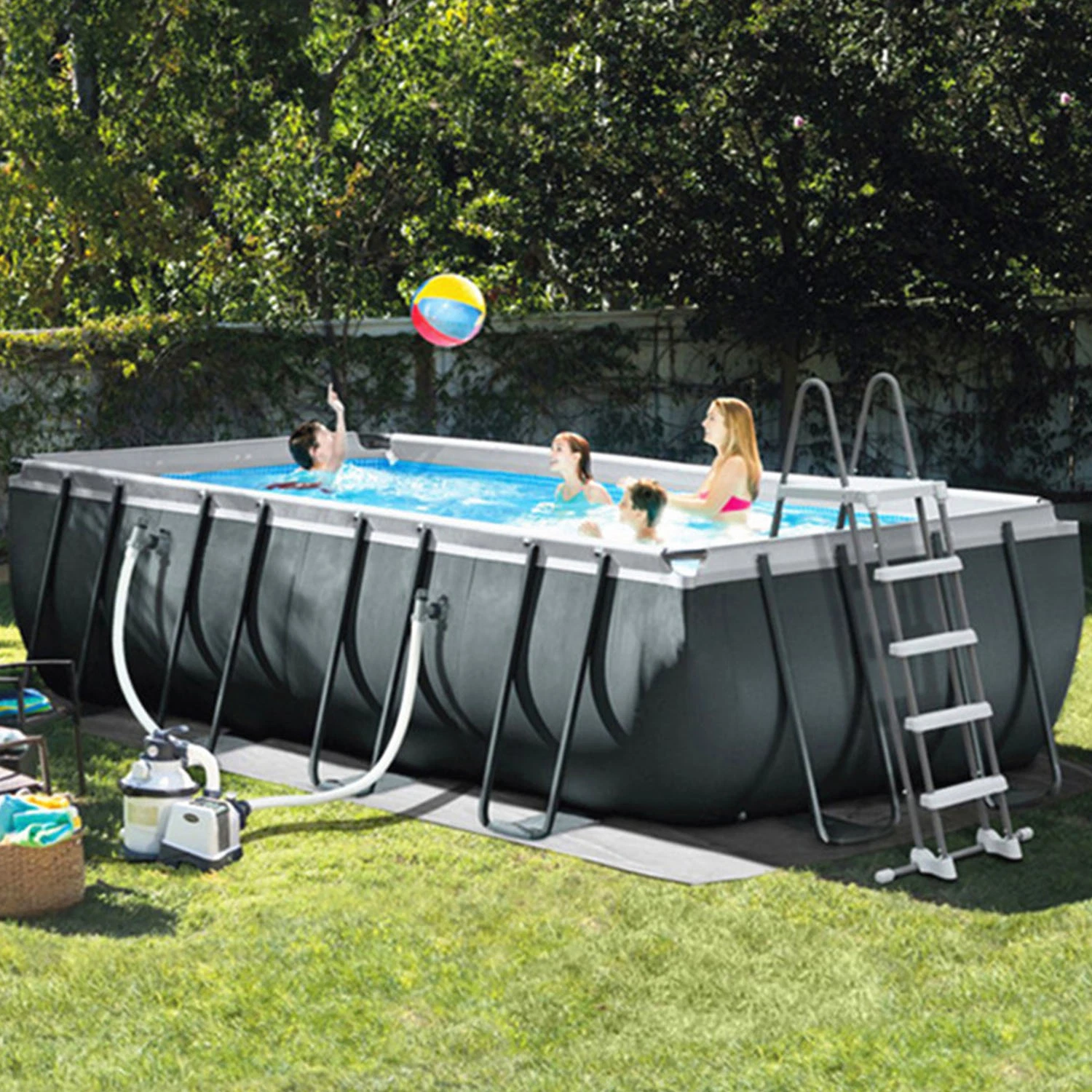 Outdoor Inflatable Pool Can Be Customized Patterns Thickening of PVC