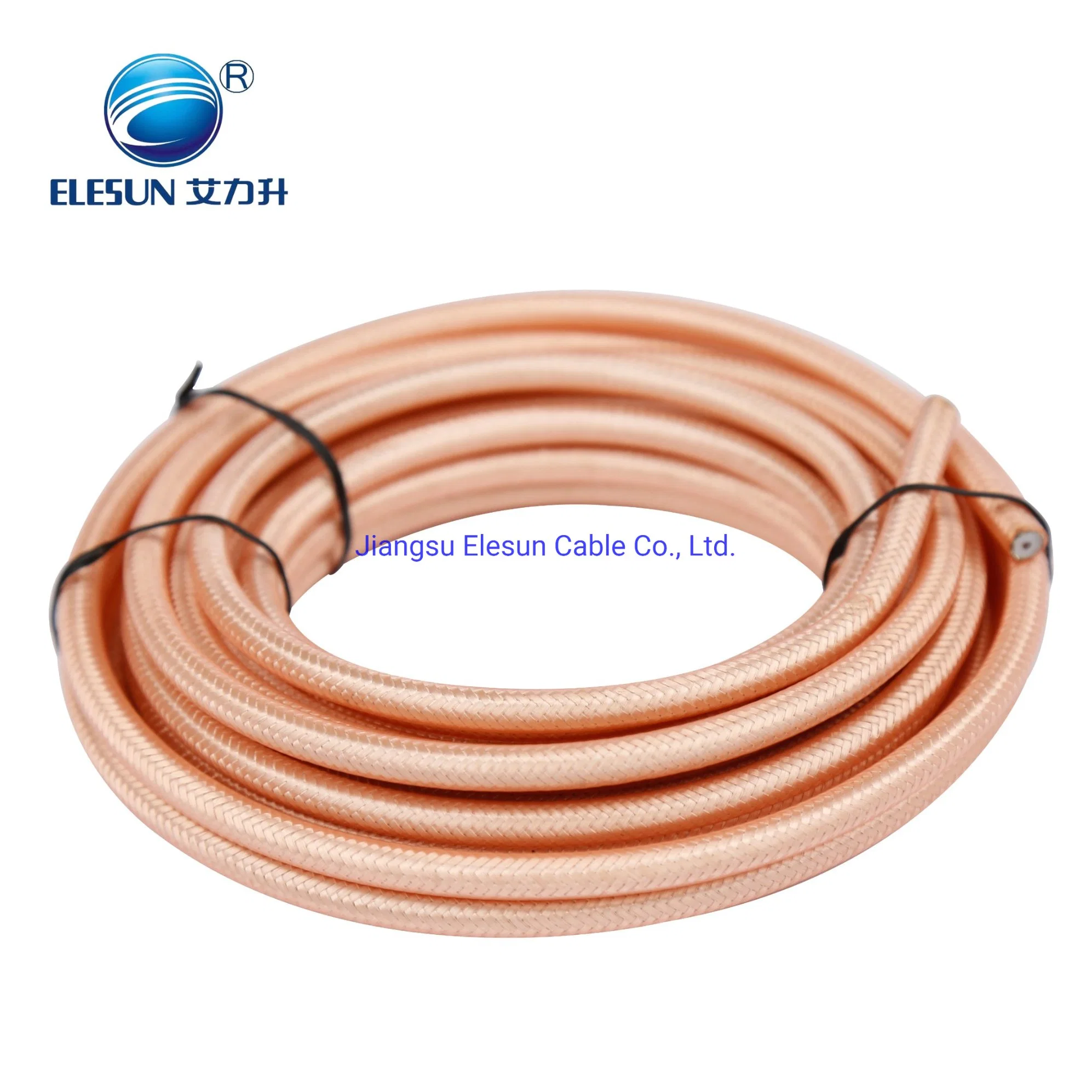 50ohm High Temperature Double Shield RF Coaxial Cable Rg393 Feeder Jumper Cable for Communication