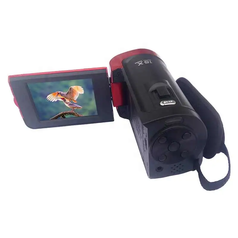 16MP Digital Video Camera HD Digital Camcorder with 2.7'' TFT Display and 16X Digital Zoom