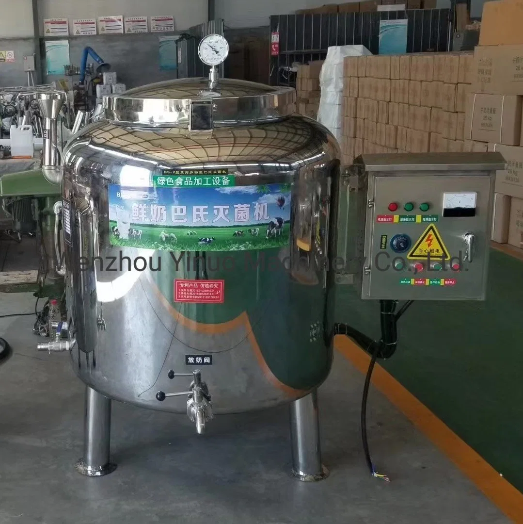 Acero inoxidable SS304 Mini Lote de equipos Sterlizer máquina fácil pasteurizador de leche lácteos